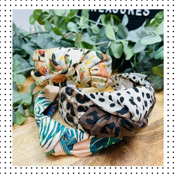 Anthropologie Lot Of 3 Headbands Anthropologie Headband Hair Accessories for Women for sale  main image 4